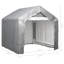Dakota Fields Storage Tent Grey 1.8x1.8m Galvanised Steel