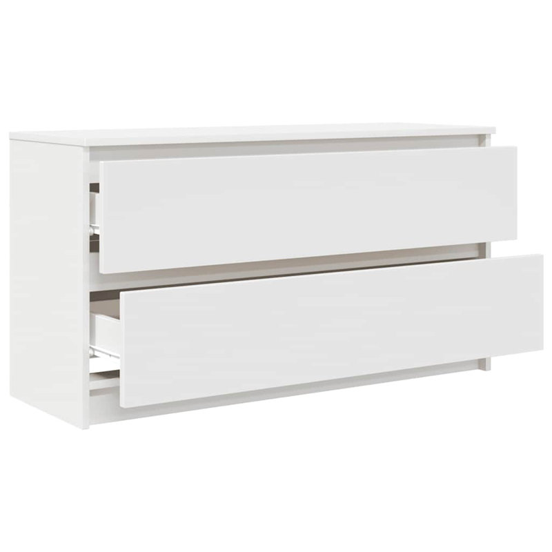  TV Cabinet 35x54 Cm Engineered Wood, 100 cm, White