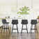 Rasnick Upholstered Counter Stool with Metal Frame