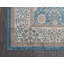 Tapis bleu à motif floral Linz-40279928