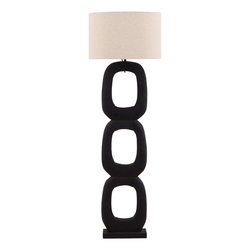 Kelvin Floor Lamp Black, Black