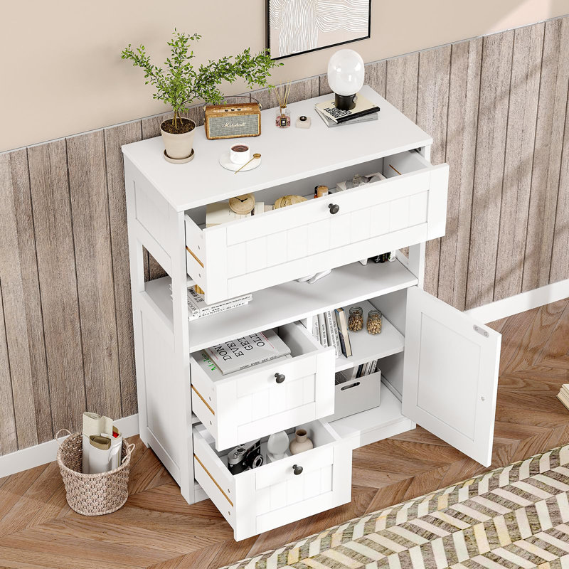 Rangement pour salle de bain moderne, Blanc