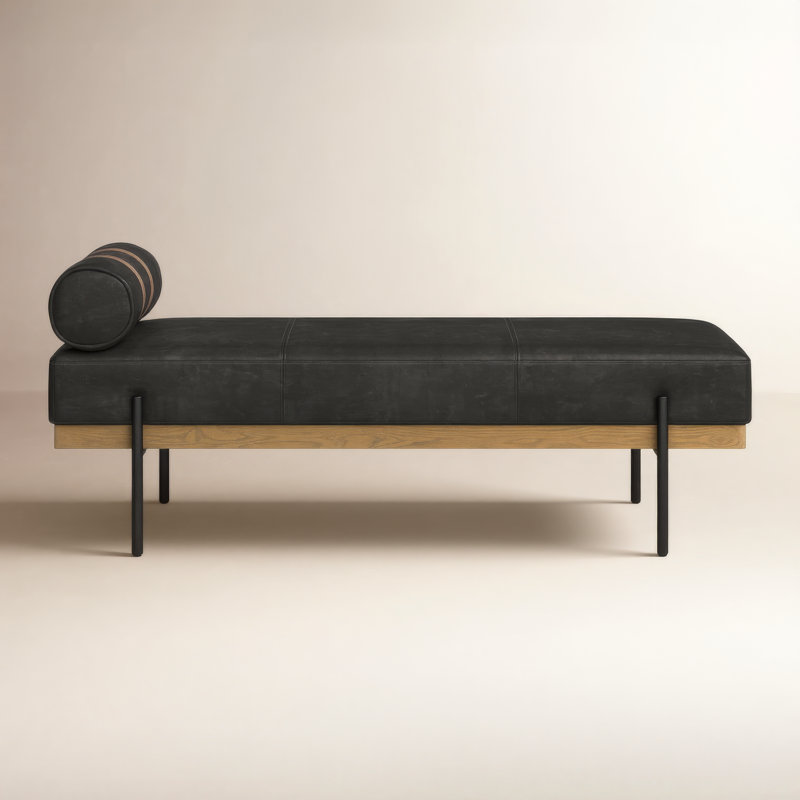 Giorgio Leather Bench
