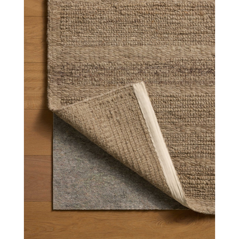 Leanne Ford x Loloi Lennox Taupe Area Rug, Rectangle 4' x 6'
