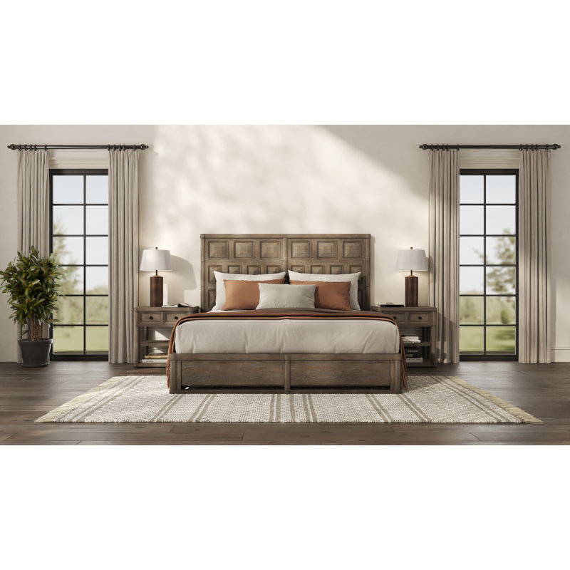 Reforma Panel Bed, Queen