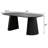 Hulse 79" Oval Solid Wood Dining Table-126698811