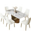 Ensemble de table de salle à manger Shivani pour 6 personnes en pierre frittée-1410762354-1422398101