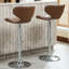 Ensemble de 2 tabourets de bar Upholstery Airlift-1426346164