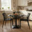4 - Person Steel Dining Set-1335853720