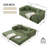 Aldora Boneless 78" King Size Convertible Sleeper Sofa Bed With 2 Pillows, Corduroy Folding Mattress Couch, No Assembly Required , Floor Sofa Lounge Couch For Living Room Small Spaces-92042105