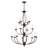 Maynes 24 - Light Steel Dimmable Chandelier-124074552