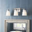 Libre 3 Light Milk Dimmable Vanity Light