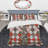 Red Creative Patchwork - Abstract Duvet Cover Set - Microfiber Polyester-1560927099
