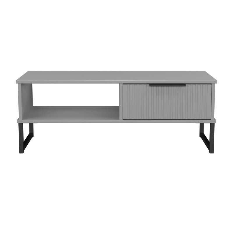Takirra Coffee Table with Storage, Grey