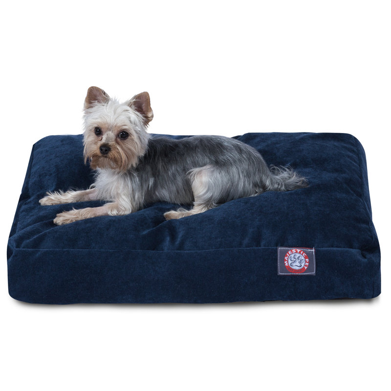 Coussin Villa, Bleu marine, Petit (l 20 po x P 27 po x H 4 po)