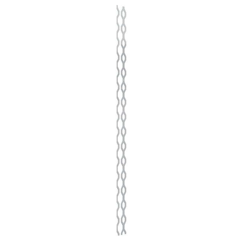 Ensemble de panneaux muraux décoratifs réglables en acrylique Wabash (paquet de 24), H 94 po x l 3 po, Gris