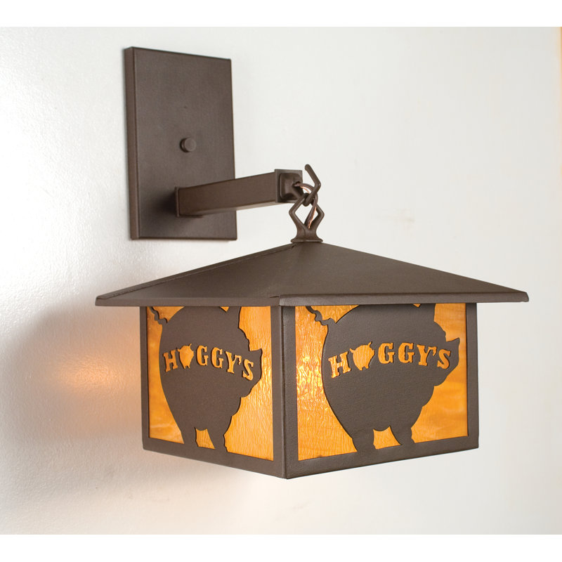 Steel Armed Sconce