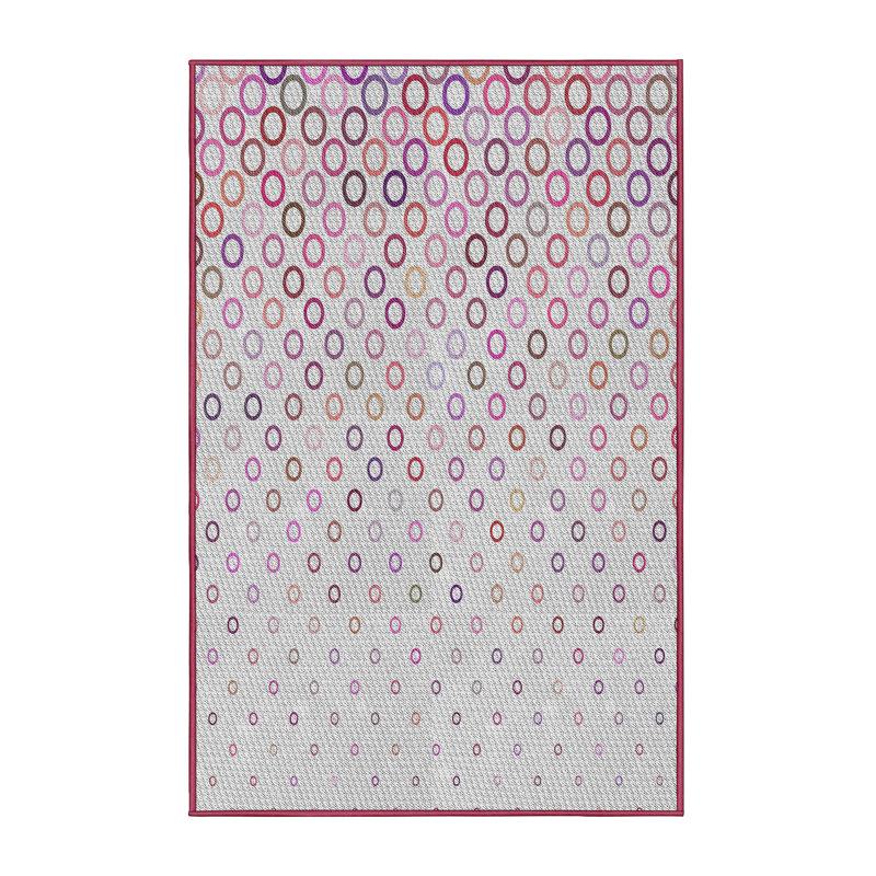 Tapis 100% à motifs lavables à la machine 2837, Rectangle 6 pi x 9 pi