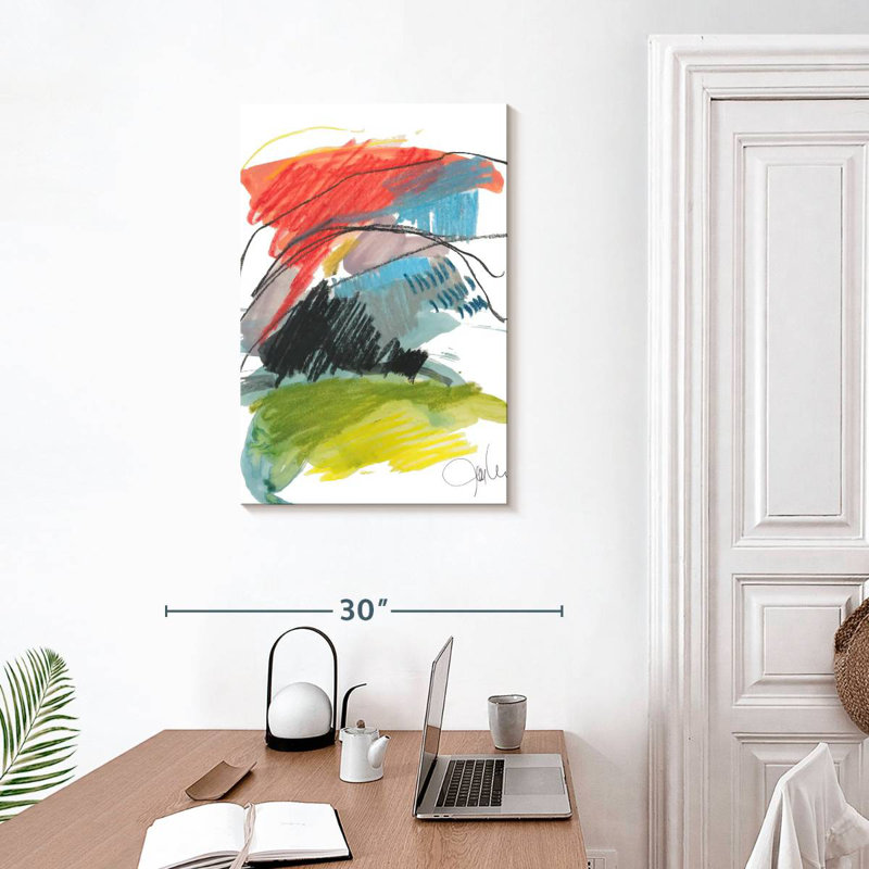Avery Abstract Landscape No. 40, 30" H x 20" W