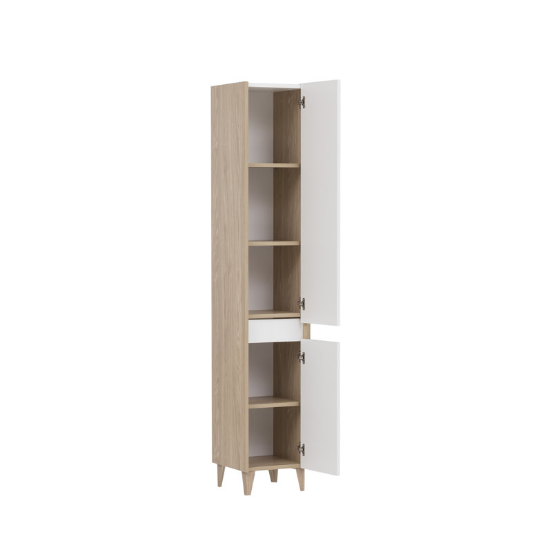 Calvin-Leigh Freestanding Bathroom Cabinet, White
