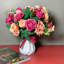 Centres de table mixtes dans un vase-859513351
