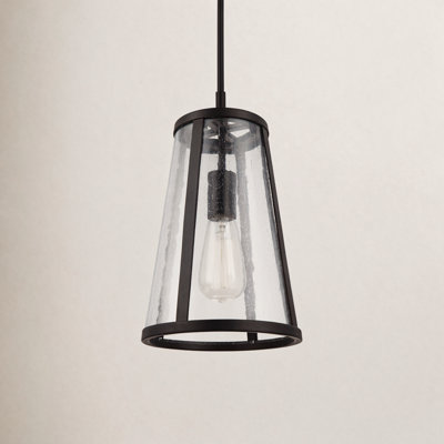 Single Light Glass Dimmable Pendant