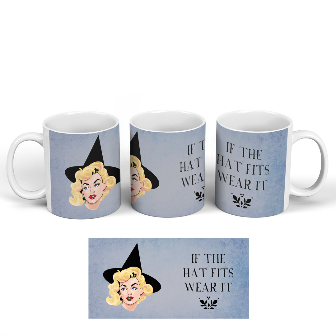 If The Hat Fits Witch Humour Ceramic Classic Mug