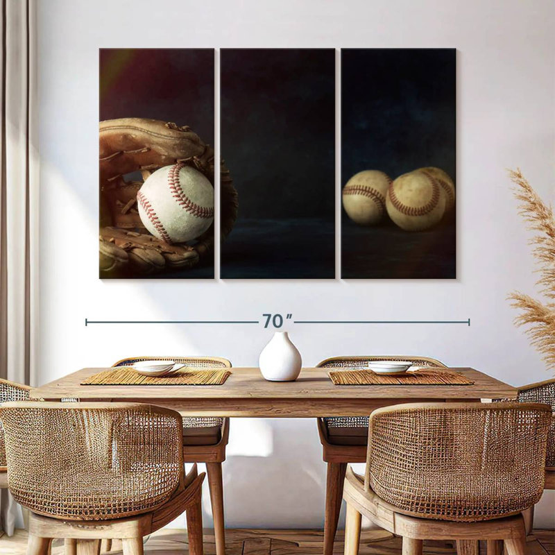 Sireci Baseball After Game, 42" H x 65" W
