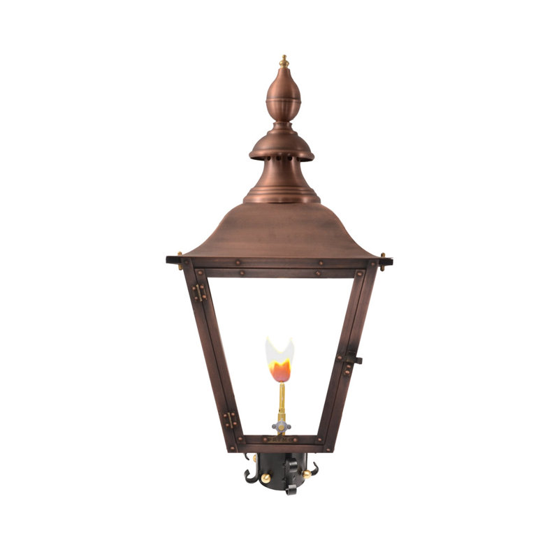 Eagletown Gas Powered Empire Lantern, 17" H x 16" W x 15" D