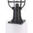 Stefani 9 Inch Outdoor Post Light in Black