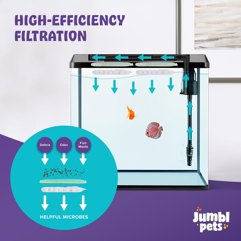Aquarium Derez, 10 gallons (H 19,7 po x l 11,4 po x P 18,9 po)