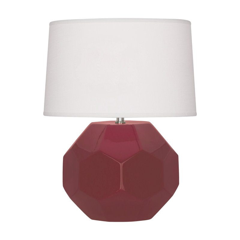 Small Franklin Accent Lamp, 16.5" H x 12.5" W x 12.5" D, Sugar Plum