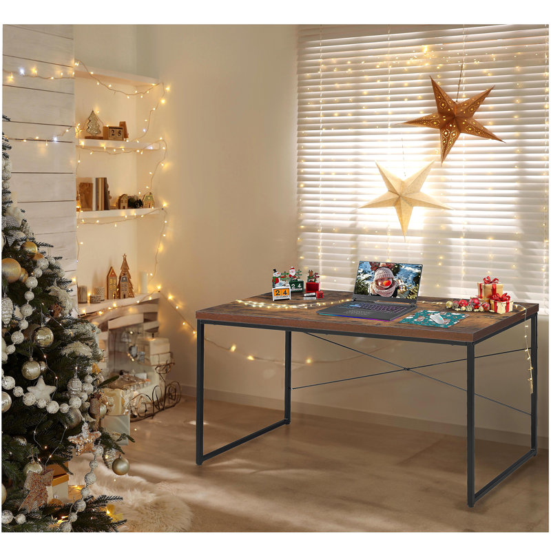 Bureau d'écriture / coiffeuse / table de jeu / petite table de salle à manger avec pattes en métal Bob