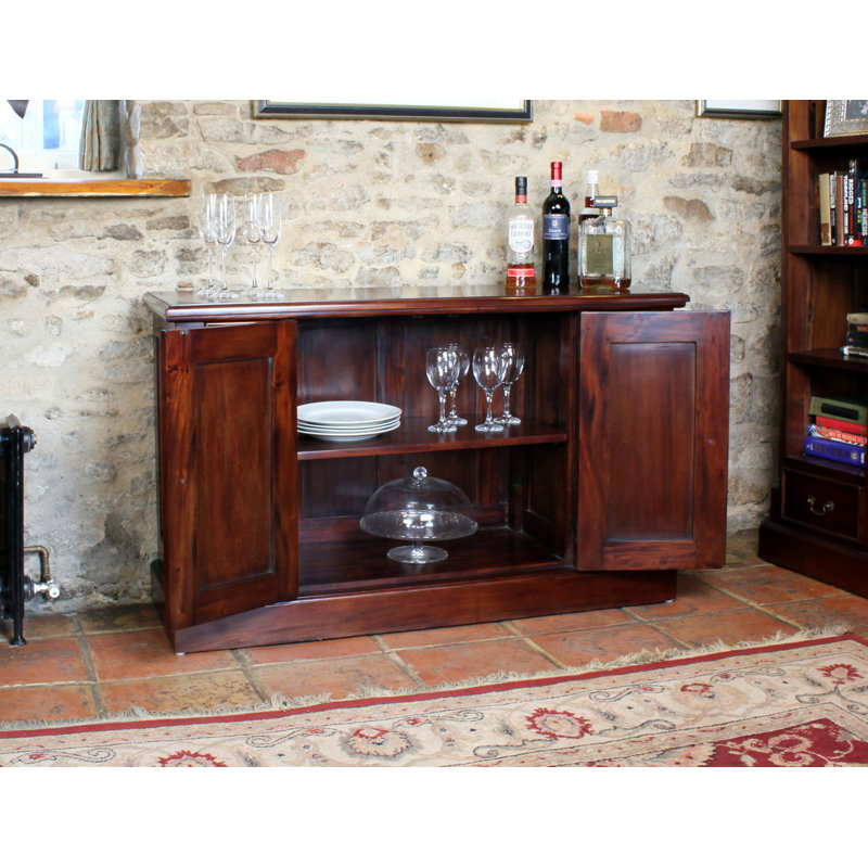 Anshum 125cm Solid Wood Sideboard