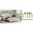 Fully Floating Bed Frame with LED Lights-1508728717