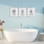 «Bathroom Herbs for Relaxation», ensemble de 3 impressions encadrées sous verre-898176975-898176971