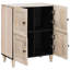 Solid Wood Accent Cabinet-1207569808