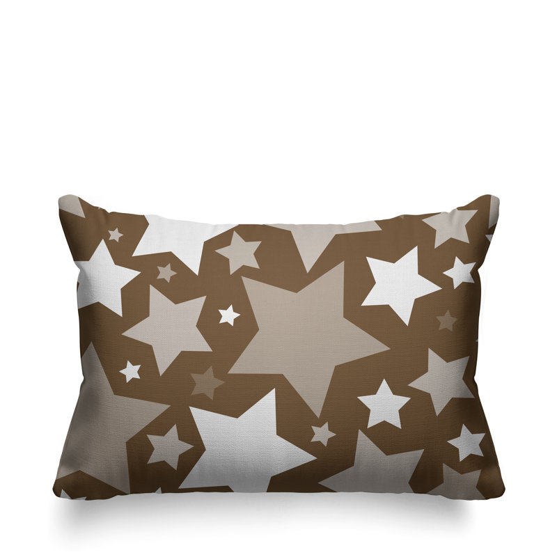 Coussin décoratif intérieur / extérieur Christmas Stars, Beige