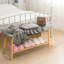 55% Cotton, And 45% Polyester Upholstered Bench