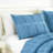 Brady Waffle Textured Clip Jacquard Bed in a Bag Comforter Set with Sheets-99064019