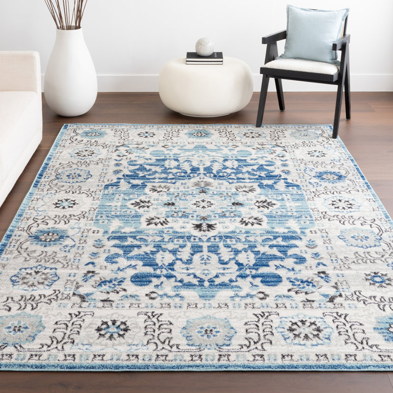 Anstice Oriental Indoor Rug, Rectangle 6'7" x 9'