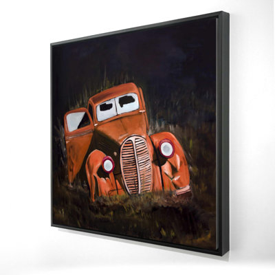 " Humpy Old Car By Night "