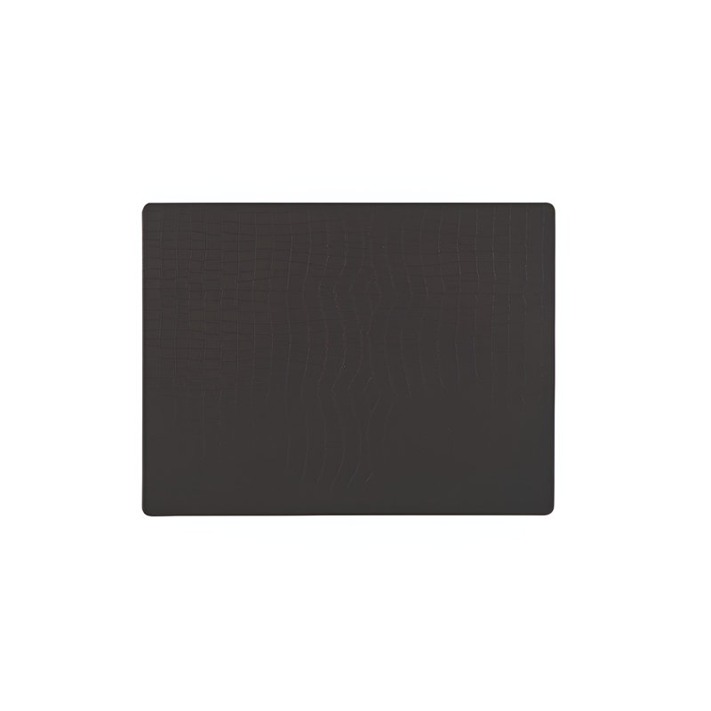Napperon Mattola Onyx noir, Noir