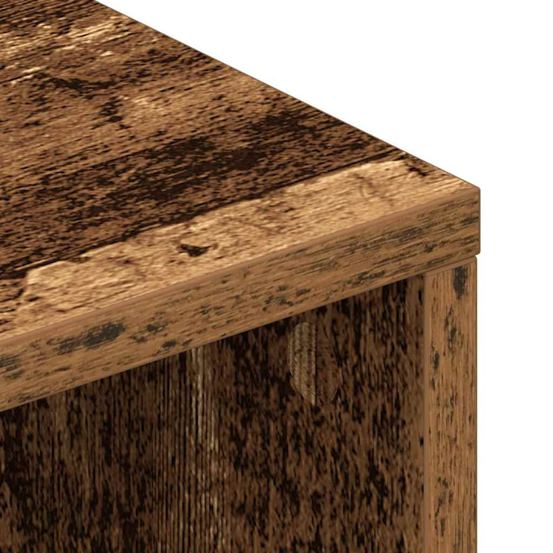 Shalo Unfinished TV Stand, 80cm, Old Wood