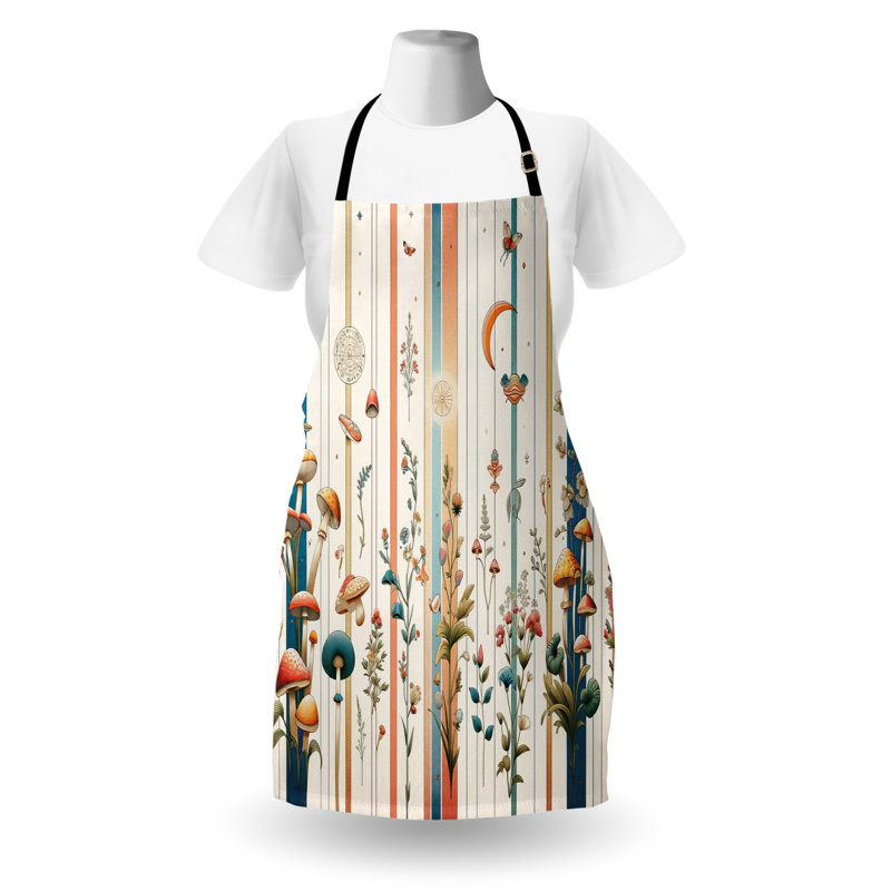 Plaid Bib Apron