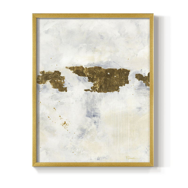 «Mixed messages II», reproduction encadrée - bois massif, H 20 po x l 16 po
