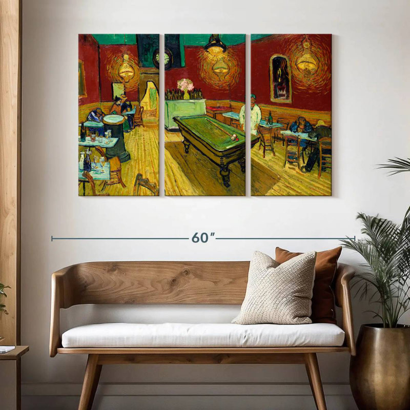 Senne The Night Cafe, H 32 po x l 50 po