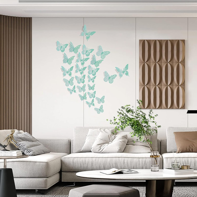 Adhésif décoratif Cowes, Turquoise clair