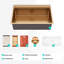 Évier de cuisine encastrable 33 po 33 po - Évier de cuisine 33 po x 22 po à cuve simple encastrable en acier inoxydable calibre 16