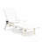 Outdoor Chaise Lounge With 4-Position Adjustable Backrest-1363922660